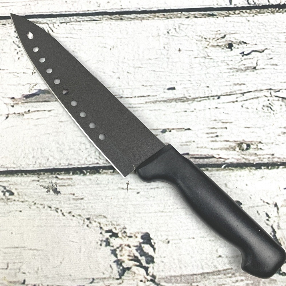 Kitchen‎ + Home Nonstick Sushi Chef Knife - 8" Stainless Steel Aerated Blade